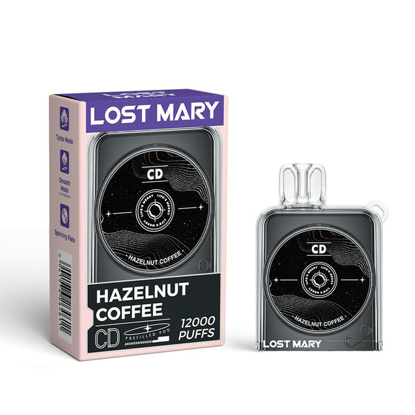 LOST MARY CD 12K PUFFS PREFILLED POD