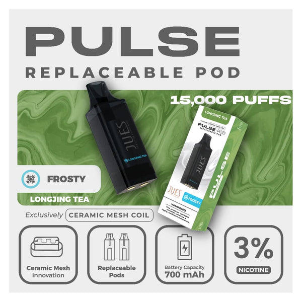 JUES PULSE 15000 DISPOSABLE PREFILLED POD