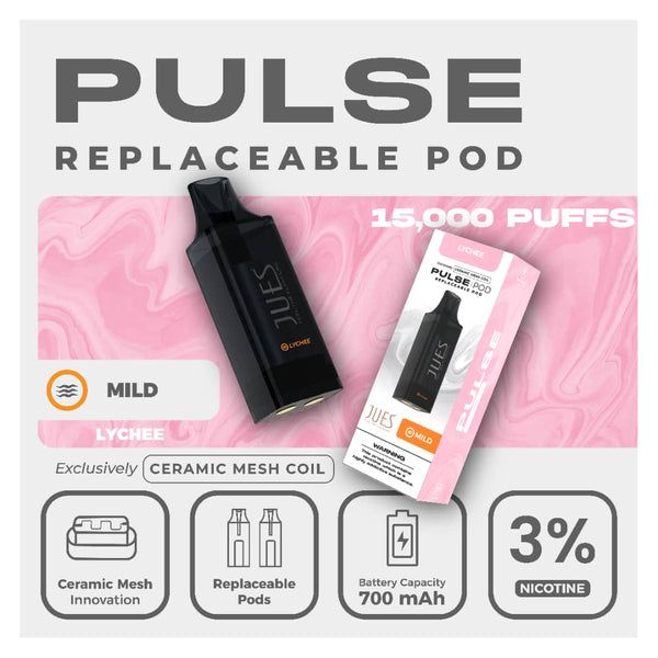 JUES PULSE 15000 DISPOSABLE PREFILLED POD