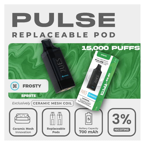 JUES PULSE 15000 DISPOSABLE PREFILLED POD