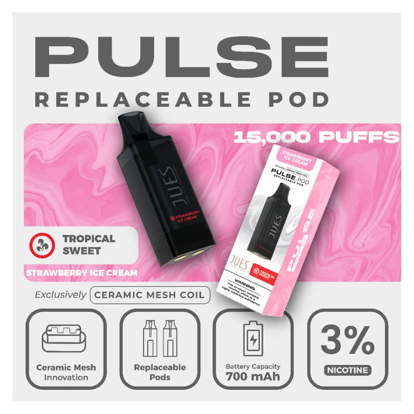 JUES PULSE 15000 DISPOSABLE PREFILLED POD