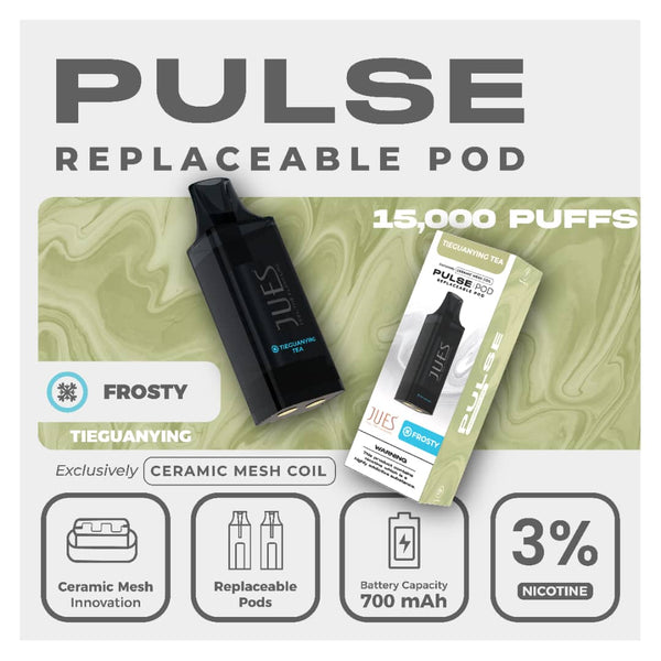 JUES PULSE 15000 DISPOSABLE PREFILLED POD